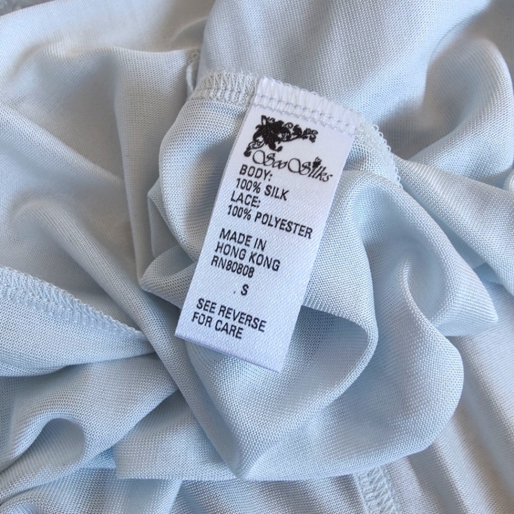 NWT Silk Lingerie Romper | Satin Bodysuit/Playsuit- Gray - Picture 5 of 5